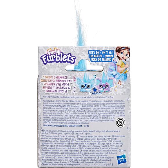 Furby Furblets SNO Way Holiday Edition Mini Plush Toy Sounds Interactive Pet - Picture 12 of 12